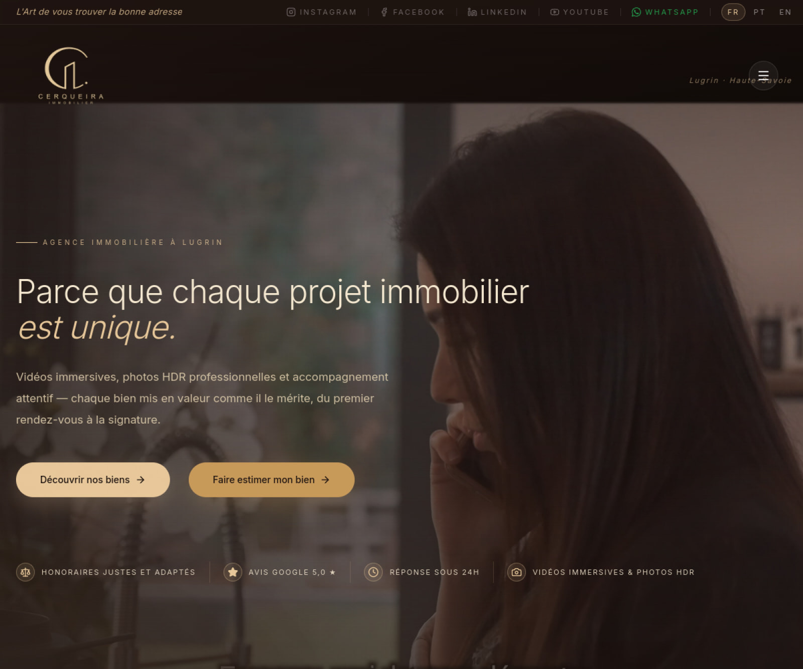 Site Cerqueira Immobilier